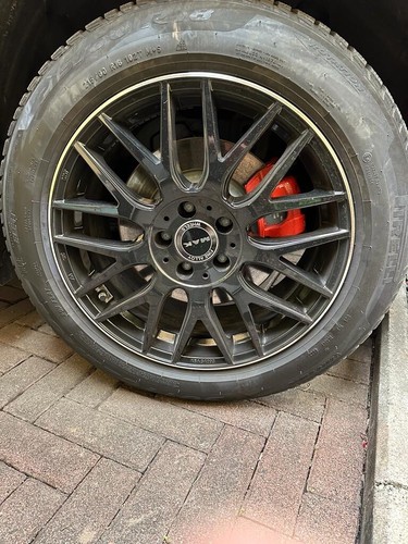 Cerchi mak 8jx18 neri - +, gomme